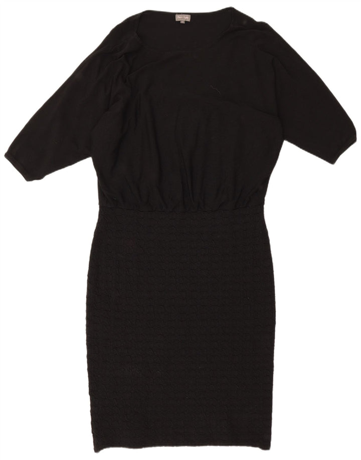 Abito tubino oversize da donna Phase Eight UK 16 Large in viscosa nera