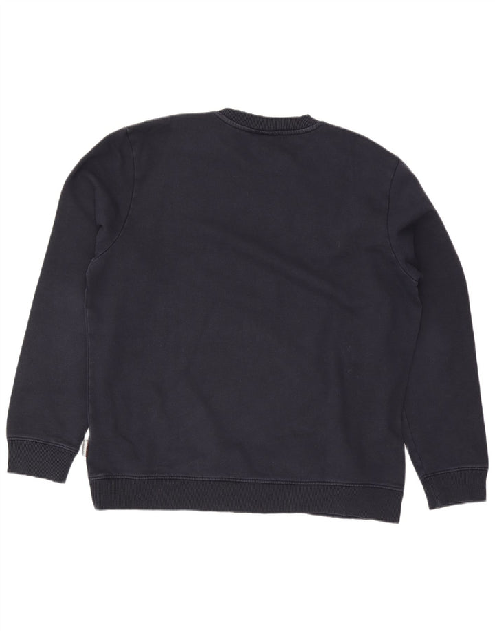 Felpa geografica da uomo Napapijri 2XL Blu navy