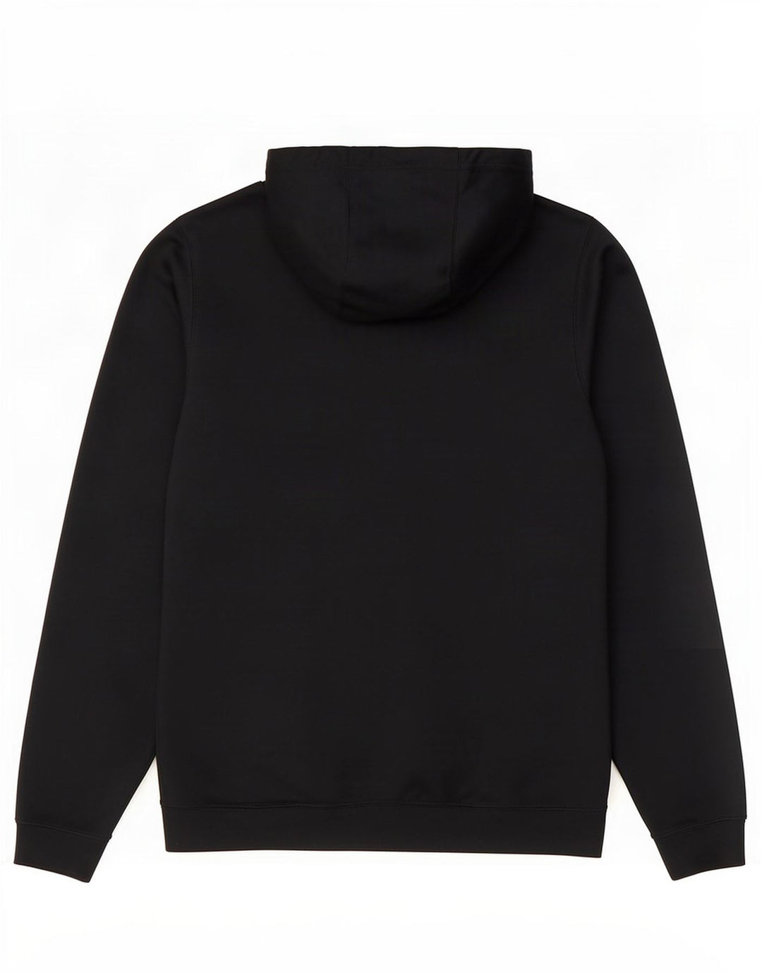 Felpa con cappuccio e zip grafica Nike da uomo, piccola, in poliestere color block nero