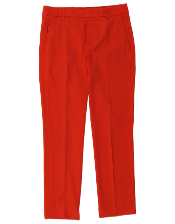 Pantaloni chino slim da donna Zara XS W28 L27 Rossi