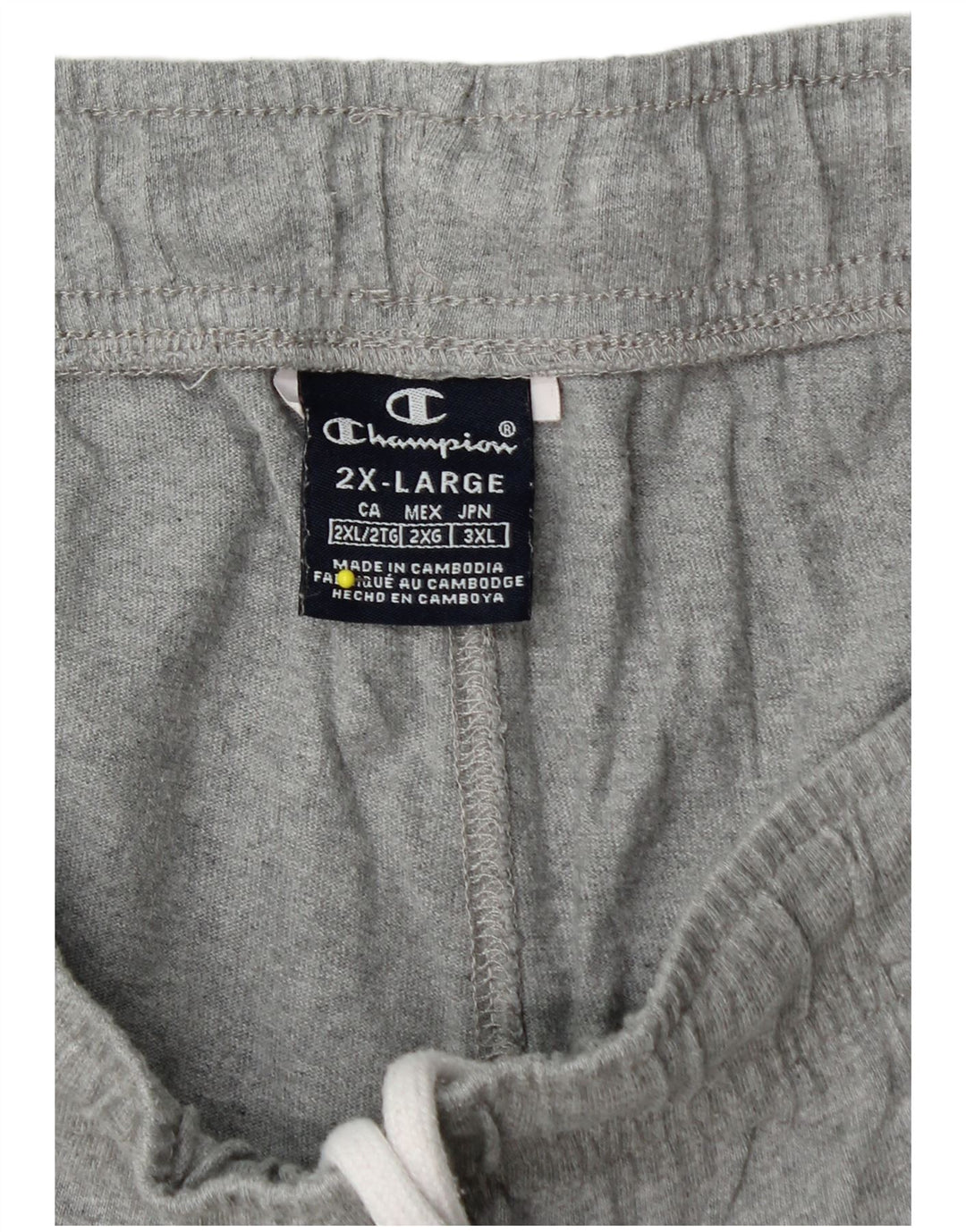 Pantaloni da tuta da uomo CHAMPION 2XL Grigi
