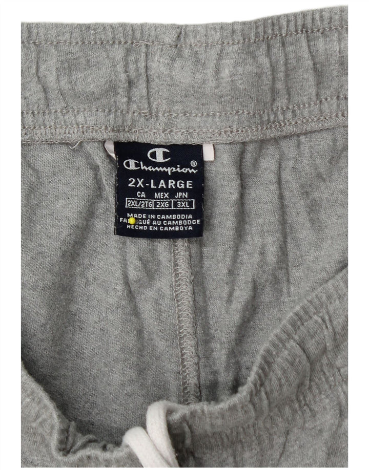 Pantaloni da tuta da uomo CHAMPION 2XL Grigi
