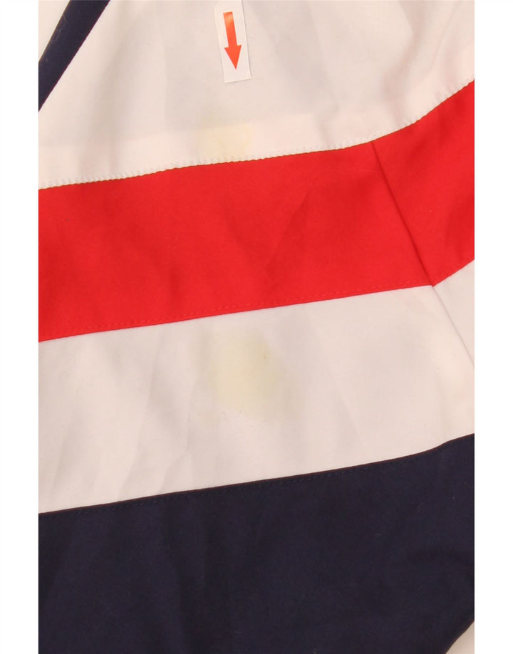 Giacca da ginnastica grafica da uomo Fila XS Colorblock blu navy