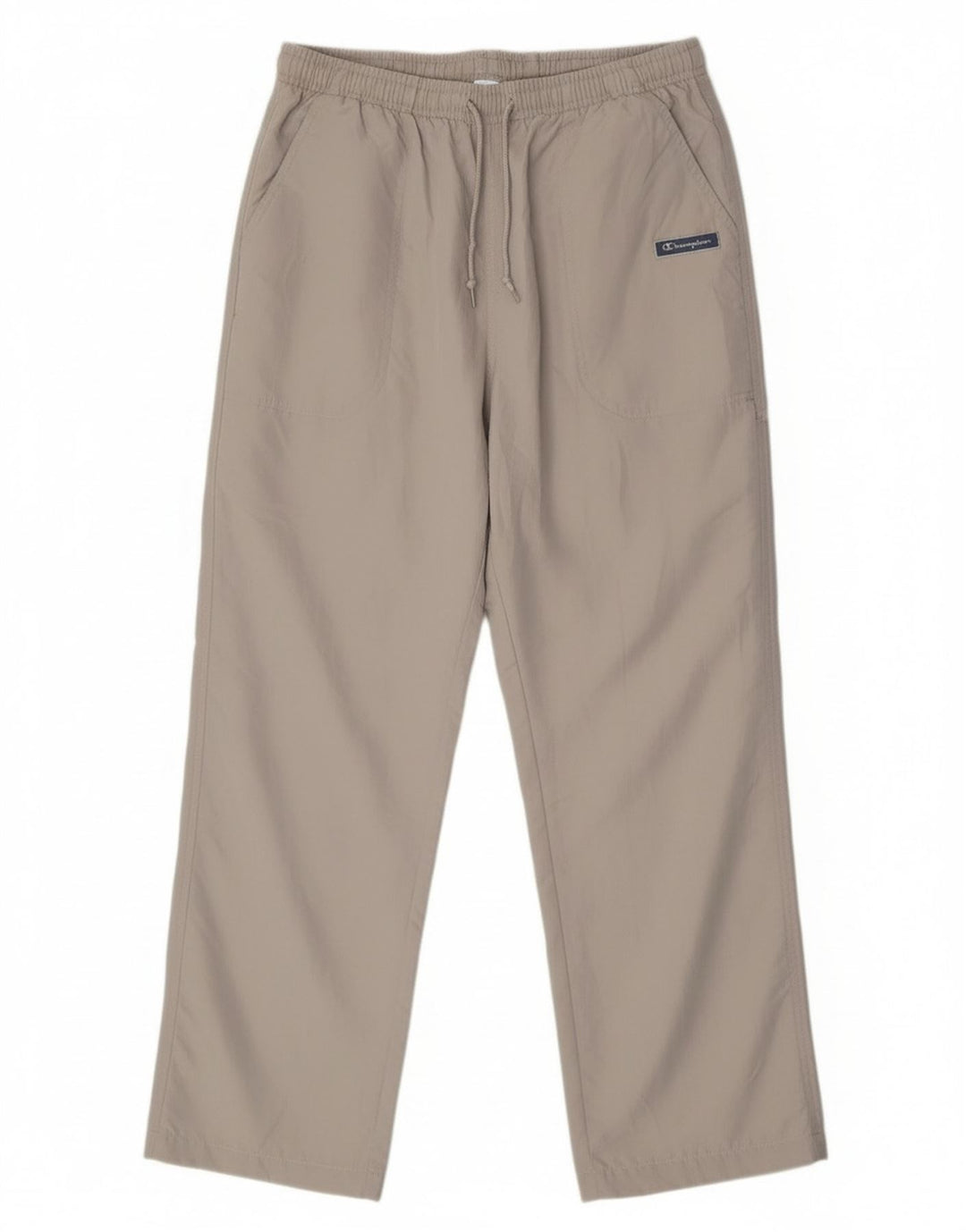 Pantaloni da tuta da uomo Champion Large in poliestere grigio