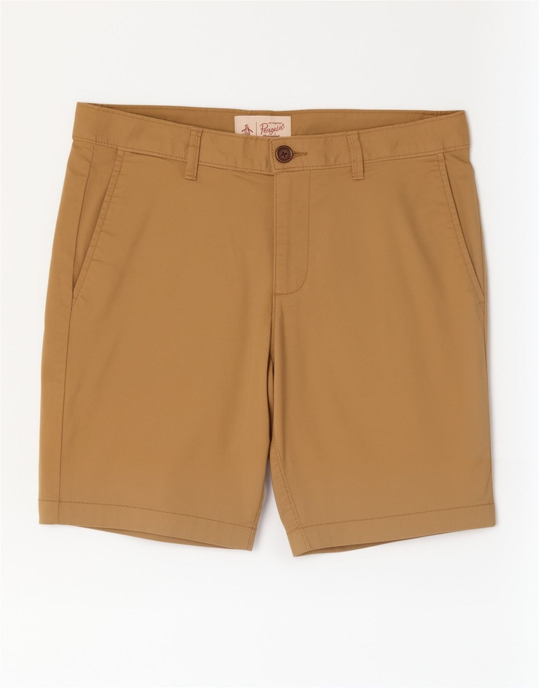 Pantaloncini chino da uomo Penguin W30 cotone beige medio