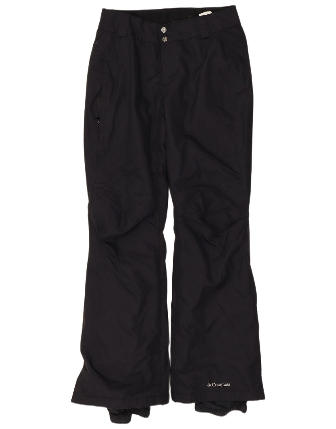 Pantaloni da sci da donna Columbia UK 10 Small nylon nero