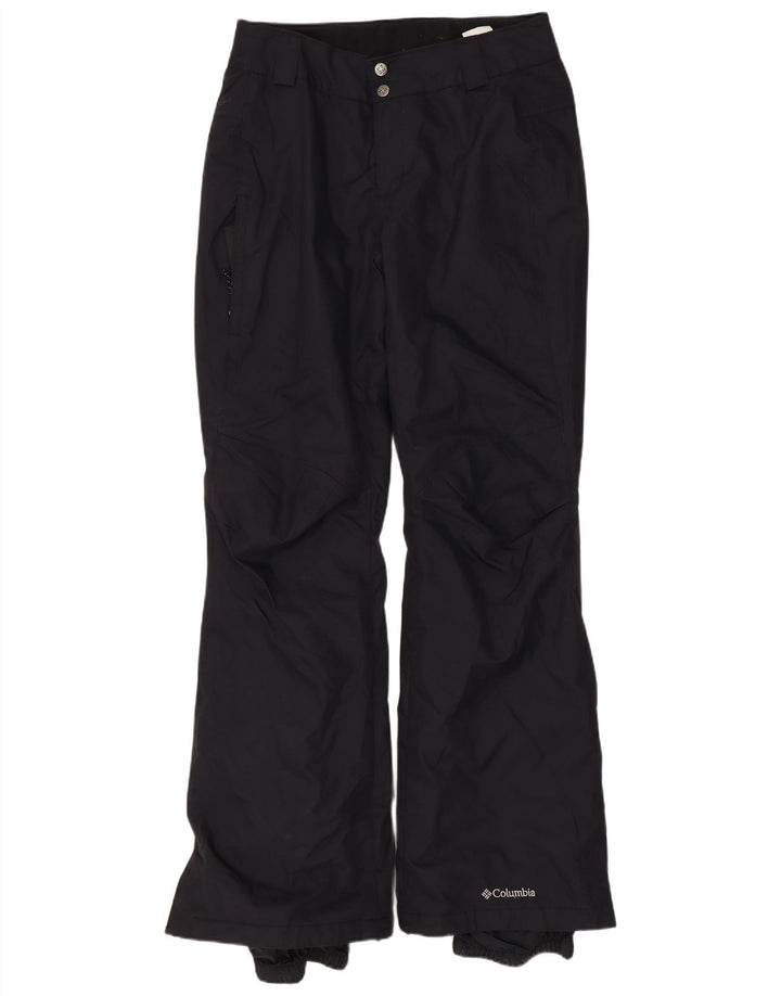 Pantaloni da sci da donna Columbia UK 10 Small nylon nero
