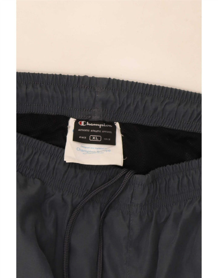 Pantaloni da tuta da uomo Champion XL Poliestere grigio
