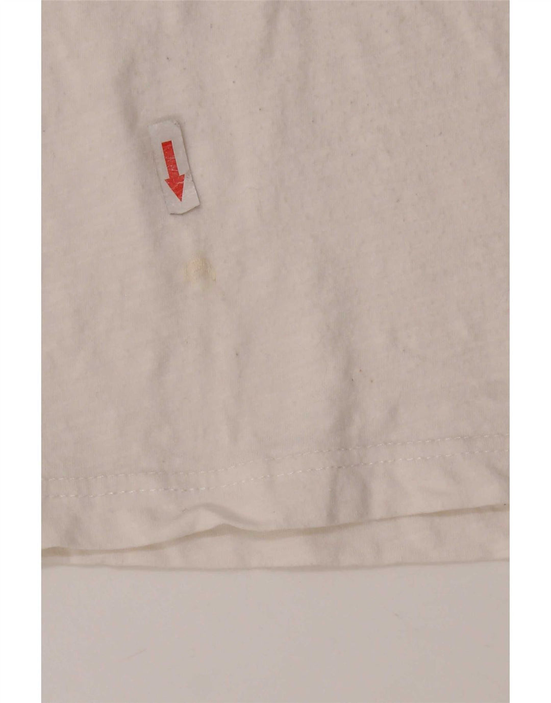 T-shirt grafica da uomo Tommy Hilfiger Top in cotone bianco medio