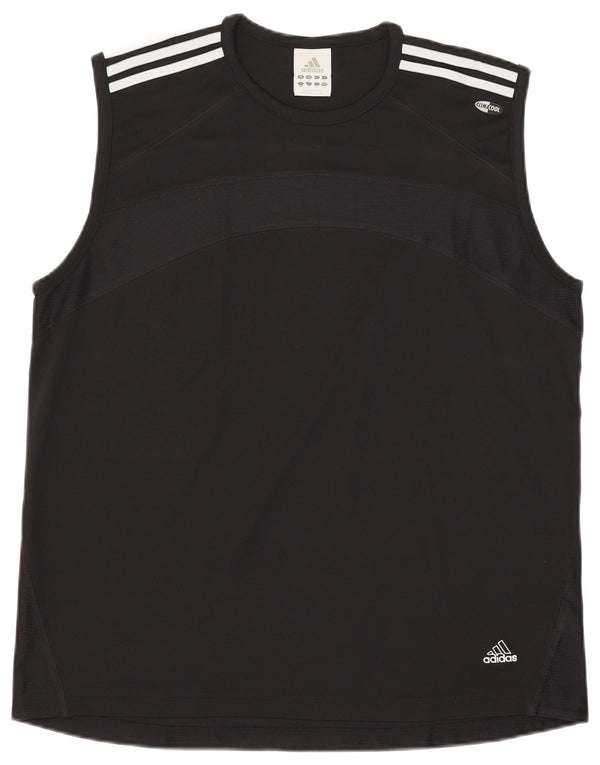 Canotta Adidas Climacool da uomo XL poliestere nero