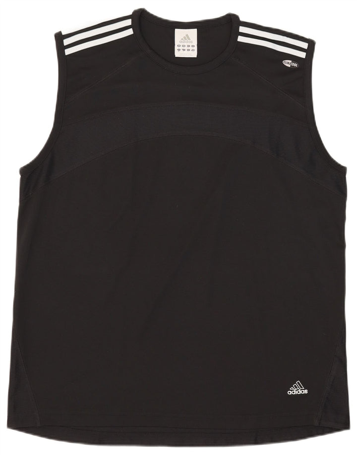 Canotta Adidas Climacool da uomo XL poliestere nero