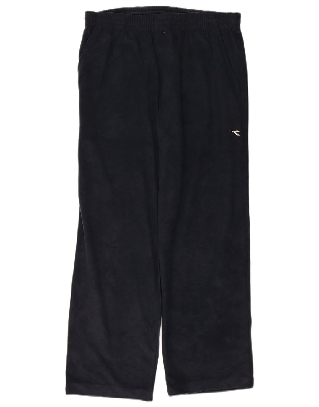 DIADORA Pantaloni da tuta da uomo in velluto UK 40 Medio Blu Navy Poliestere