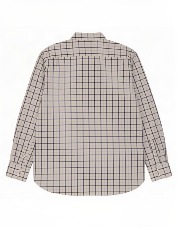 Camicia da uomo Tommy Hilfiger XL in cotone a quadri bianchi