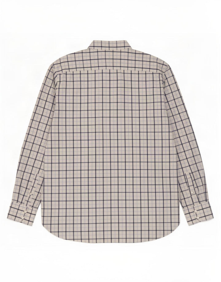 Camicia da uomo Tommy Hilfiger XL in cotone a quadri bianchi