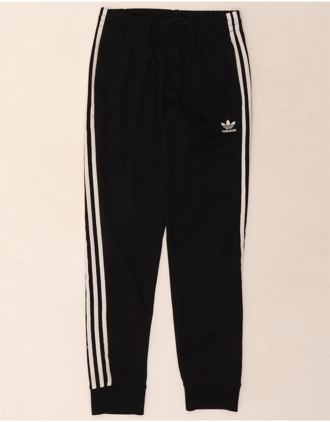Pantaloni da tuta da uomo Adidas Joggers piccoli in poliestere nero