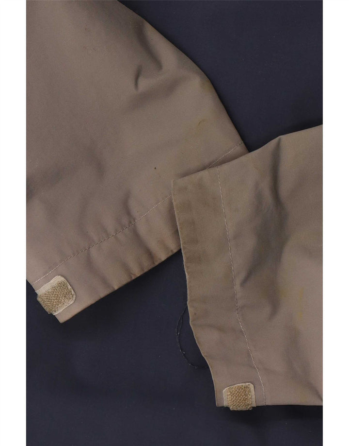 Giacca antipioggia da uomo con cappuccio The North Face UK 38 Medium Navy Blue Colourblock