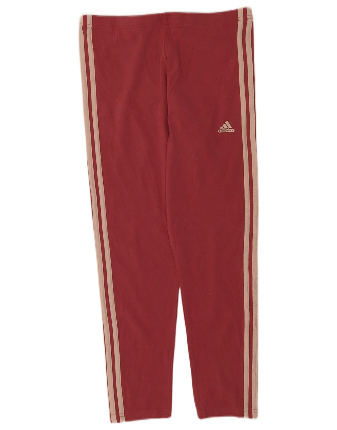 Leggings Adidas da donna UK 12/14 Cotone color block rosso medio