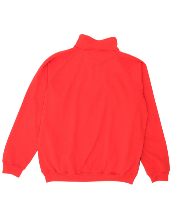Giacca da tuta da uomo Kappa 2XL Poliestere color block rosso