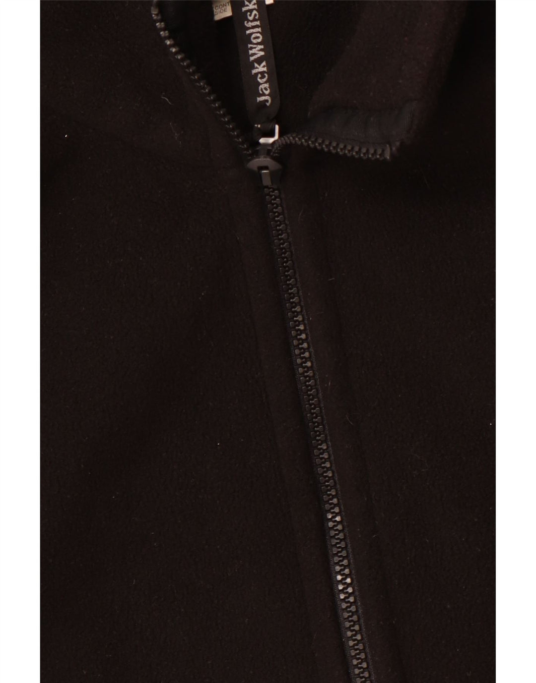 Giacca in pile da uomo Jack Wolfskin UK 46/48 2XL poliestere nero