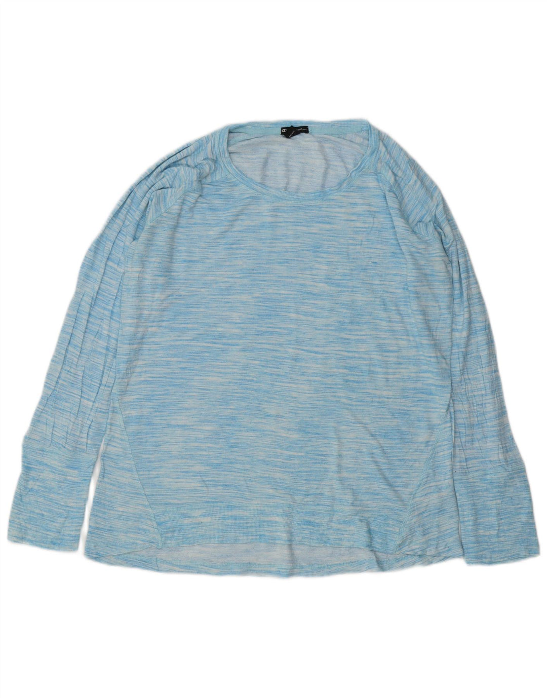 Maglia a maniche lunghe da donna Champion UK 18 XL Rayon chiazzato blu