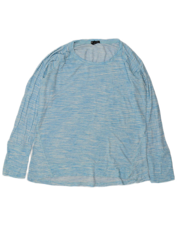 Maglia a maniche lunghe da donna Champion UK 18 XL Rayon chiazzato blu
