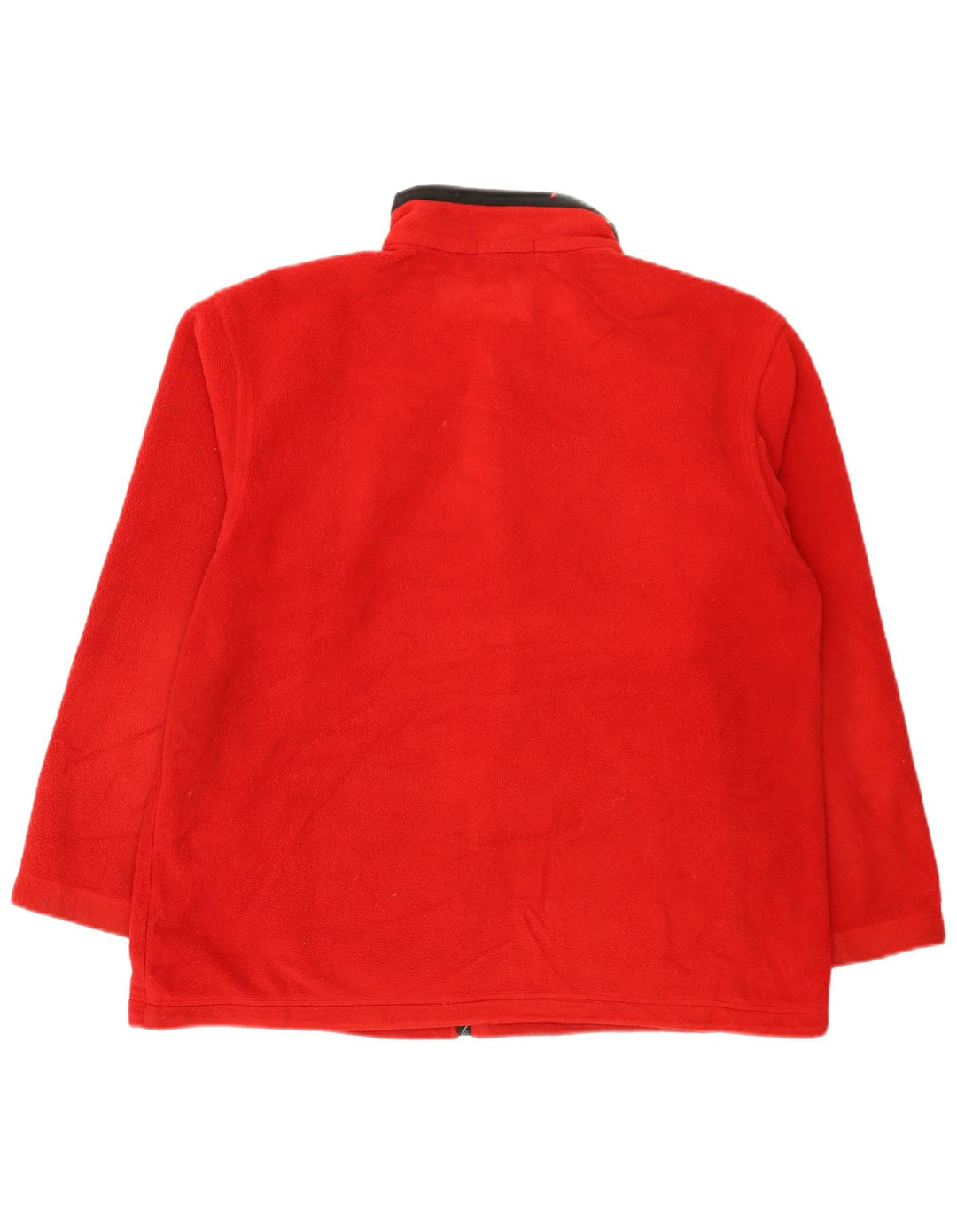 Giacca in pile Marks & Spencer da uomo St. Michael UK 16 grande poliestere rosso