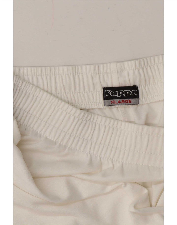 Pantaloncini sportivi Kappa da uomo XL bianchi