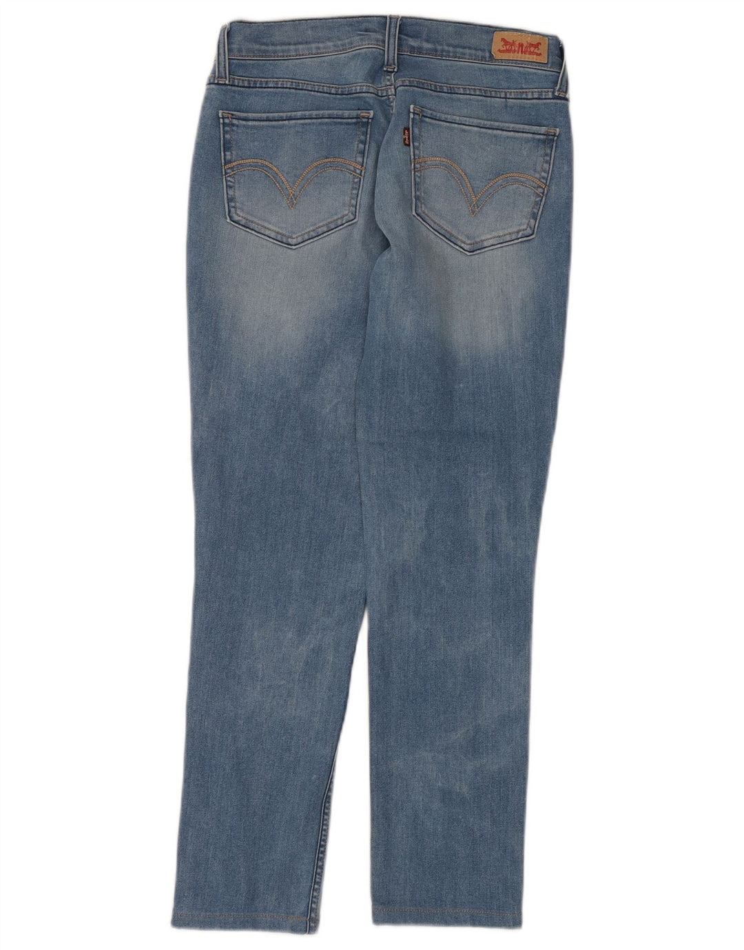 Levi's Donna 524 Too Superlow Slim Jeans W27 L27 Cotone Blu