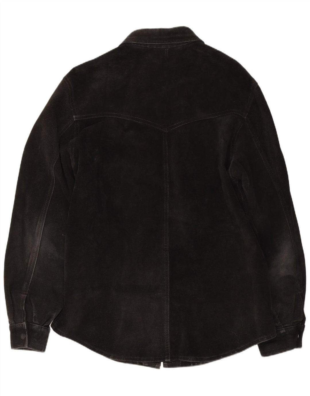 Camicia da uomo in pelle scamosciata Flying Wear XL in pelle nera