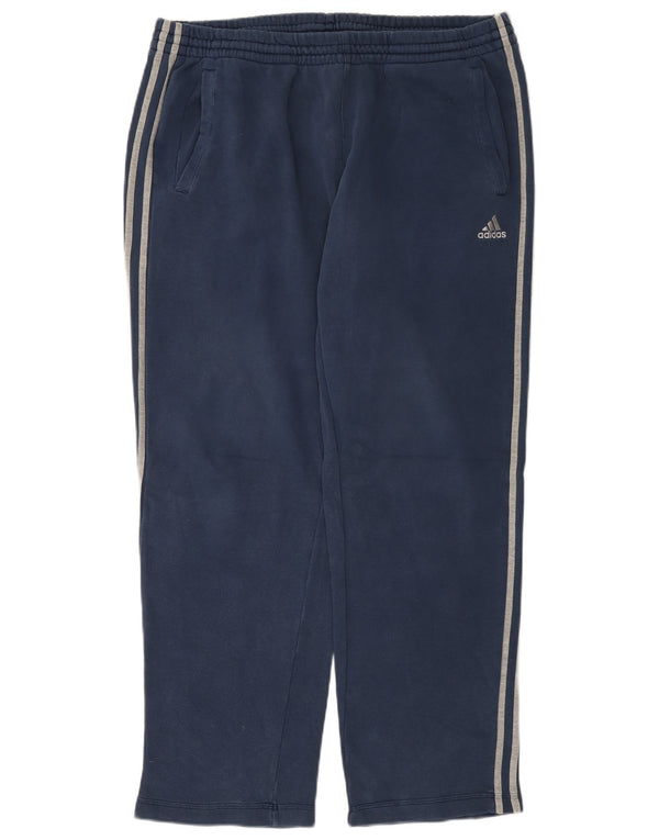 Pantaloni da tuta da uomo ADIDAS UK 48/50 XL Cotone blu navy