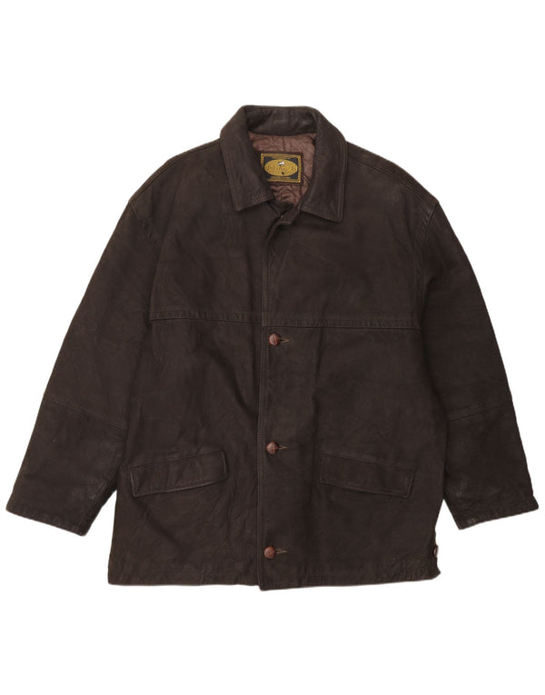 Giacca in pelle da uomo Douglas UK 42 XL Marrone