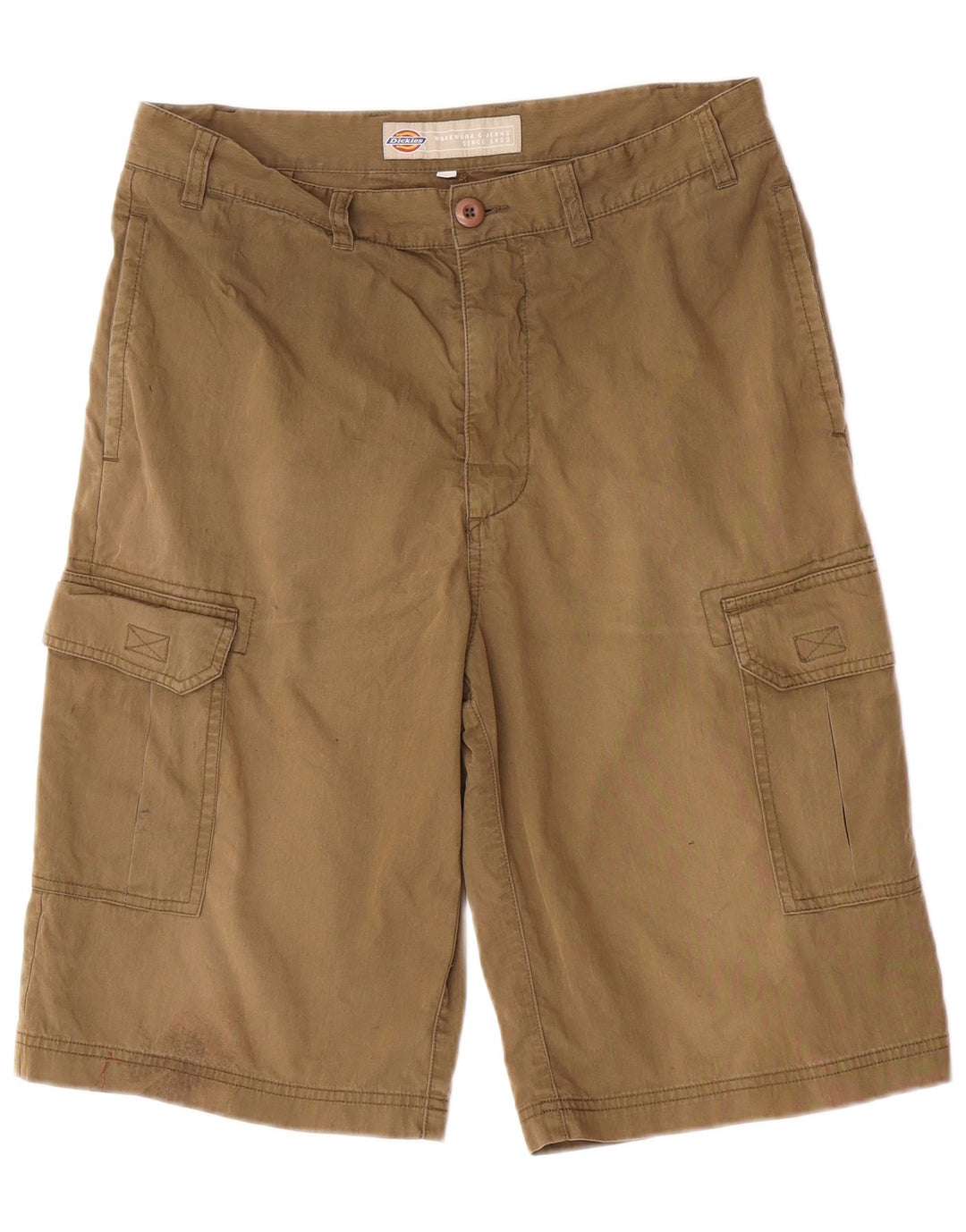 Dickies Pantaloncini cargo da uomo medi W33 cotone kaki