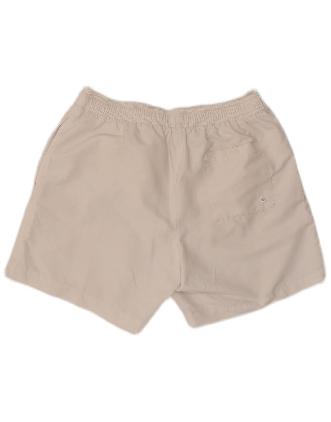 Pantaloncini da bagno grafici da uomo Calvin Klein poliestere bianco medio