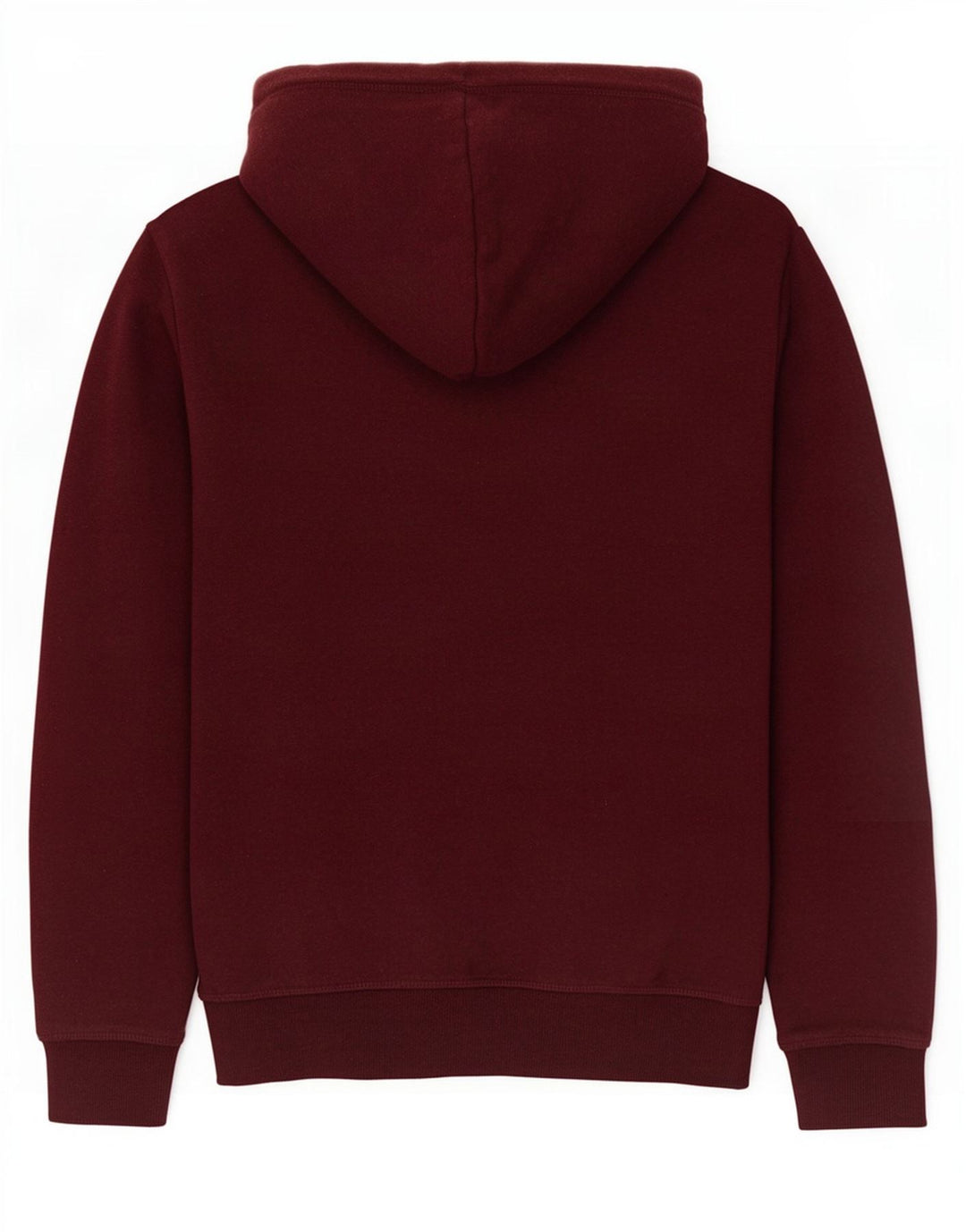Maglione con cappuccio e zip da uomo Superdry in cotone marrone medio