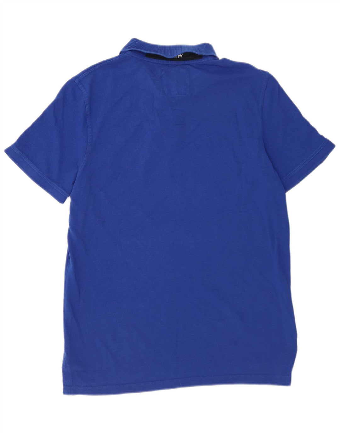 Crew Clothing Polo da uomo grande in cotone blu