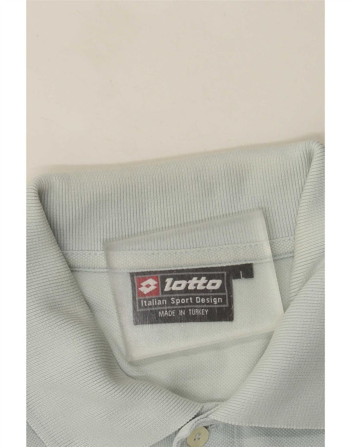 Polo da uomo Lotto grande blu