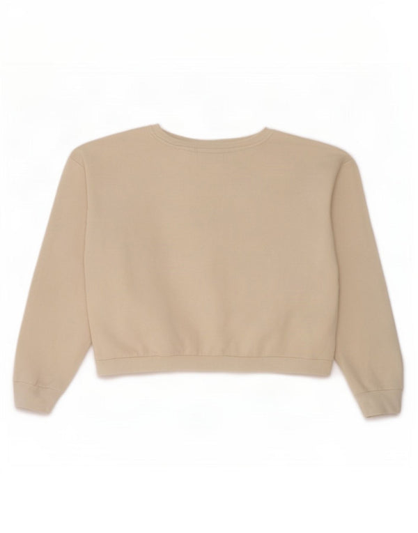 Felpa con grafica corta per ragazze Fila 15-16 anni in cotone beige