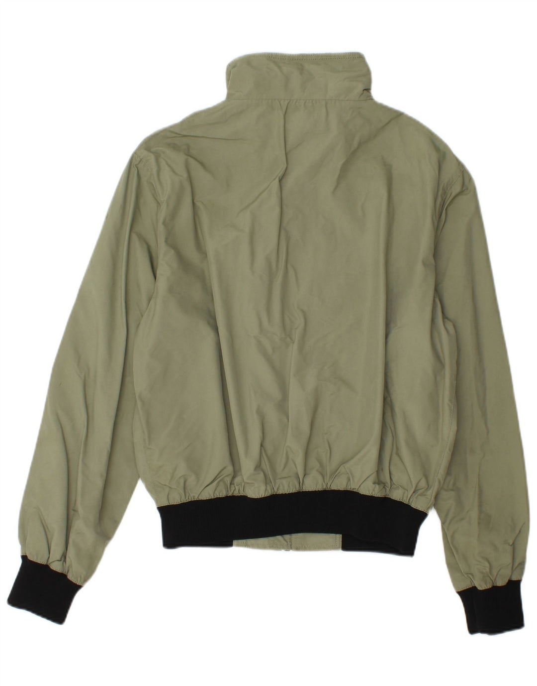 REFRIGIWEAR Giacca antipioggia da uomo UK 36 Small Verde Colourblock Poliammide