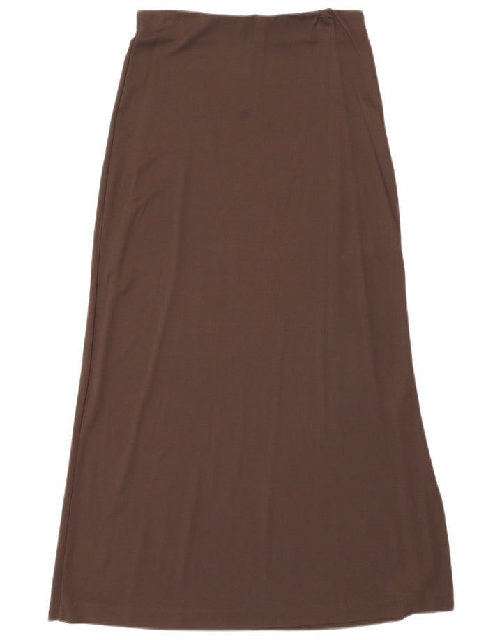 Gonna lunga da donna Sportmax media W28 viscosa marrone