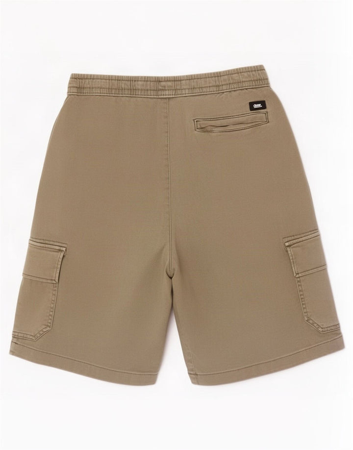 Pantaloncini cargo Zara da uomo piccoli W30 in cotone kaki