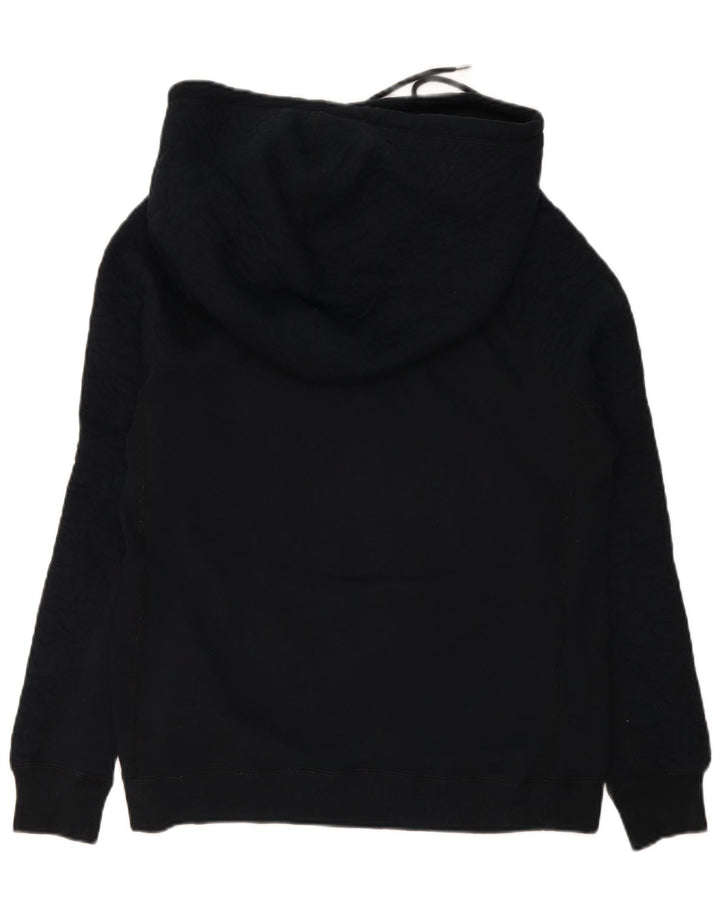 Felpa con cappuccio oversize da donna Nike UK 14 cotone medio nero