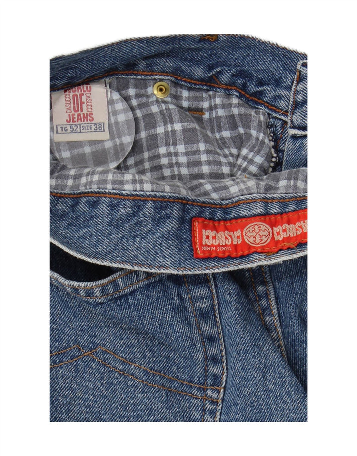 Jeans dritti da uomo Casucci W32 L25 poliestere blu