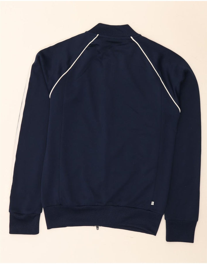 Giacca da ginnastica da uomo Adidas XS in poliestere blu navy