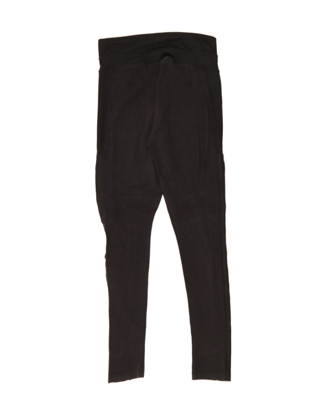 ADIDAS Womens Leggings UK 8/10 Small  Black Cotton Vintage Adidas and Second-Hand Adidas from Messina Hembry 