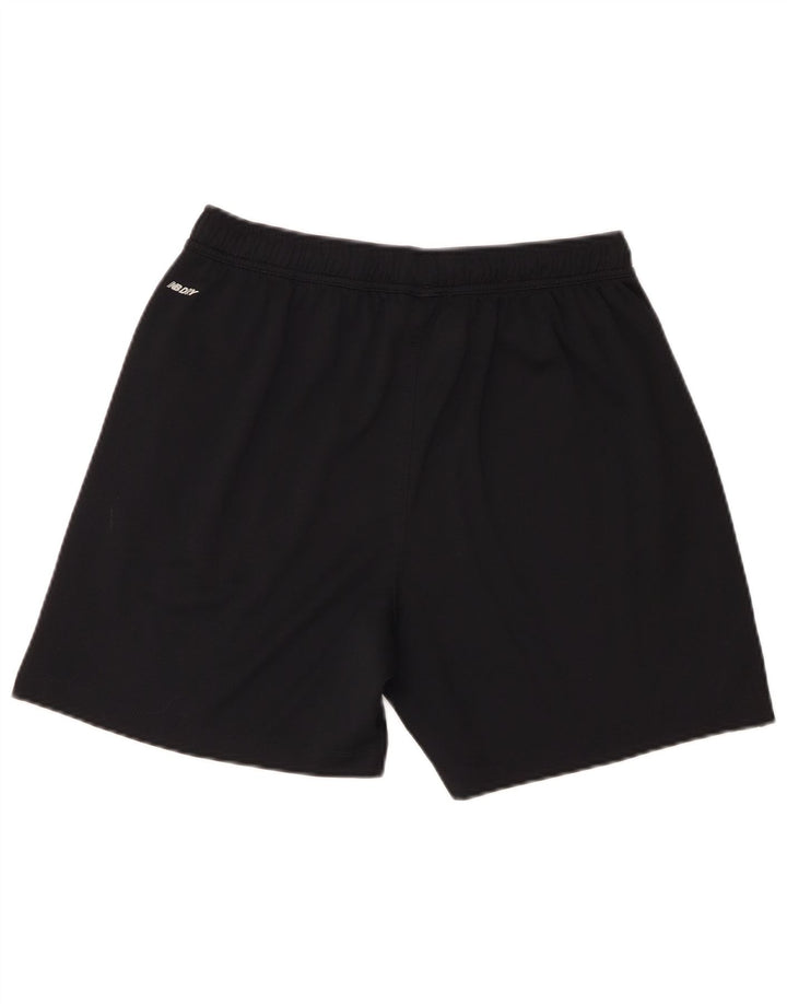 Pantaloncini sportivi grafici da uomo New Balance grandi in poliestere nero