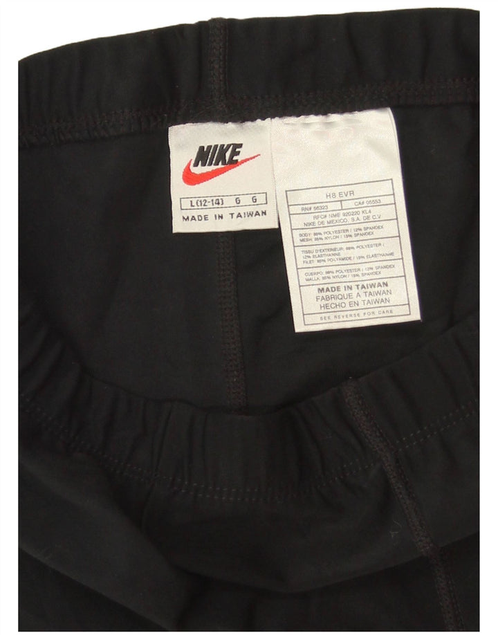 Pantaloncini sportivi da donna NIKE US 12/14 Large Nero Poliestere