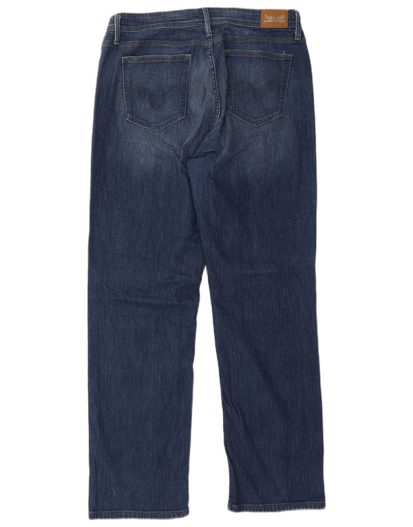 Levi's Donna 525 Graphic Curvy Jeans dritti US 16 2XL W33 L32 Blu
