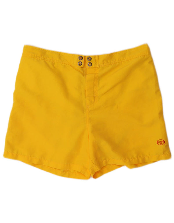 Pantaloncini da bagno da uomo Sergio Tacchini poliestere giallo medio