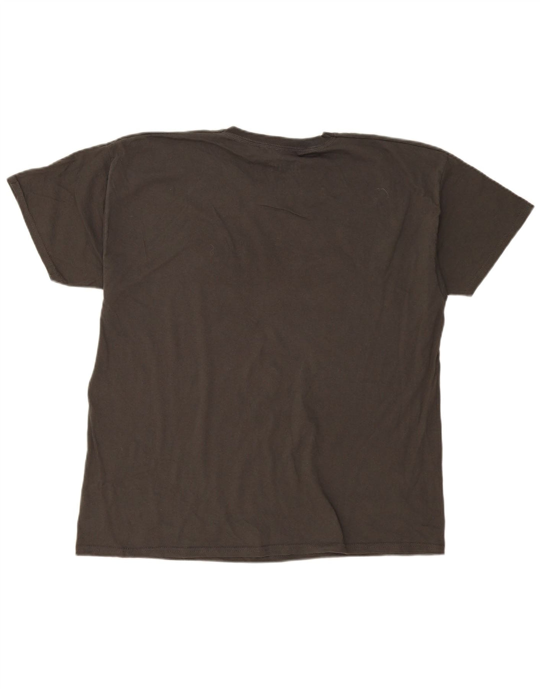 T-shirt grafica da uomo AC/DC con fascia larga in cotone grigio