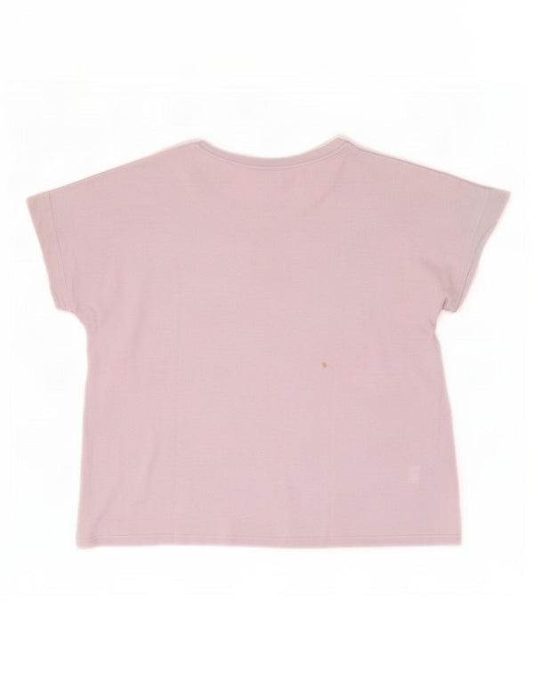 T-shirt grafica da donna Puma UK 14 viola medio